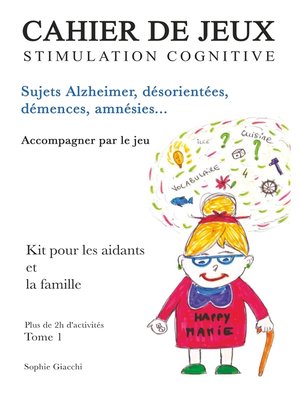 cover image of Cahier de jeux de stimulation cognitive